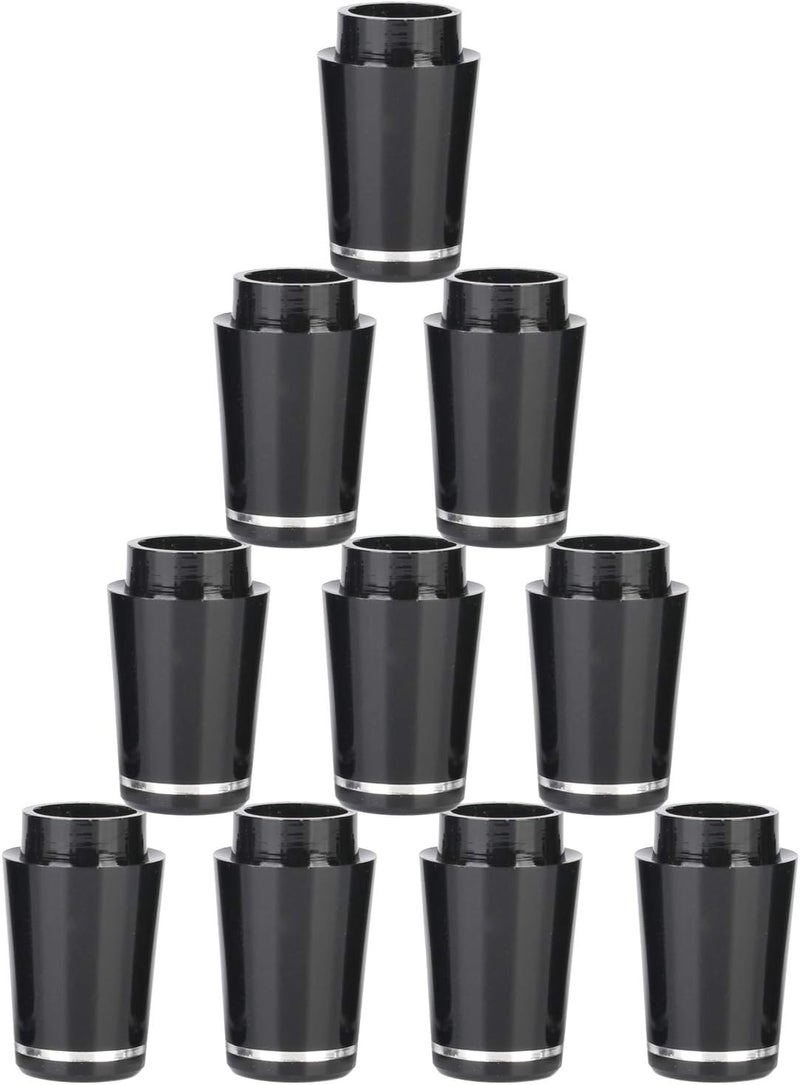 SummerHouse 10 Pieces Collared Golf Iron Ferrule 0.355'' Taperd 0.370'' Flat Compatible with Callaway X Prototype, Razr X Muscleback, Razr X Tour CB Irons X Series Jaws CC Forged Wedges - Image 1